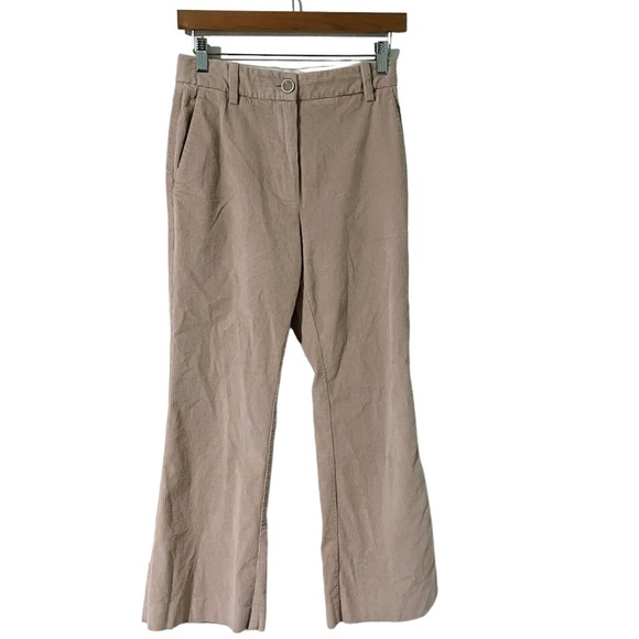 Erika Cavallini Pink Corduroy Bootcut Pants - Picture 1 of 10